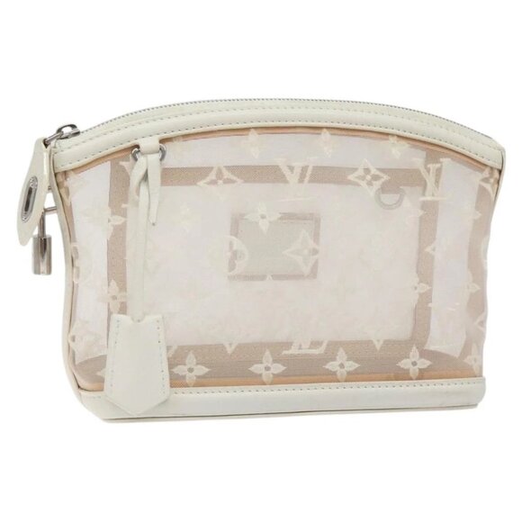 LOUIS VUITTON Monogram Transparent Lockit Clutch Bag - Picture 3 of 15